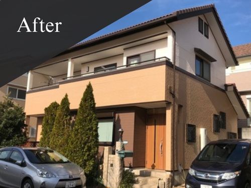 高槻市|屋根･外壁塗装[戸建約40坪]M