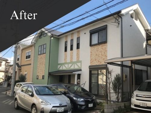 高槻市|屋根･外壁塗装[戸建約35坪]I