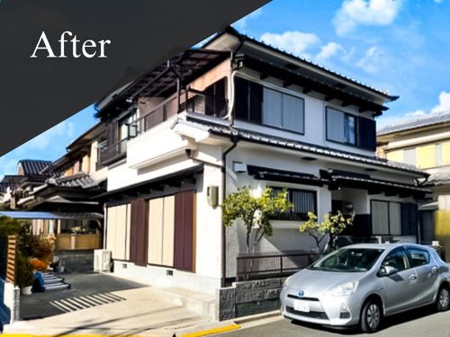 高槻市|屋根･外壁塗装[戸建約30坪]I