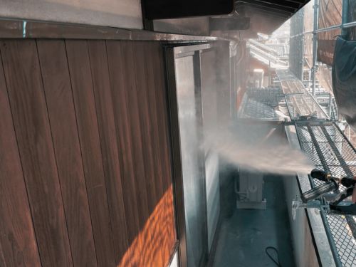 O様邸　高圧洗浄